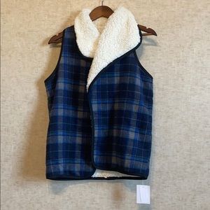 Flannel vest